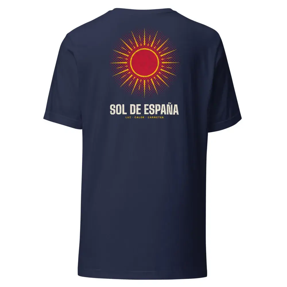 Sol a la Espalda — Camiseta — Navy