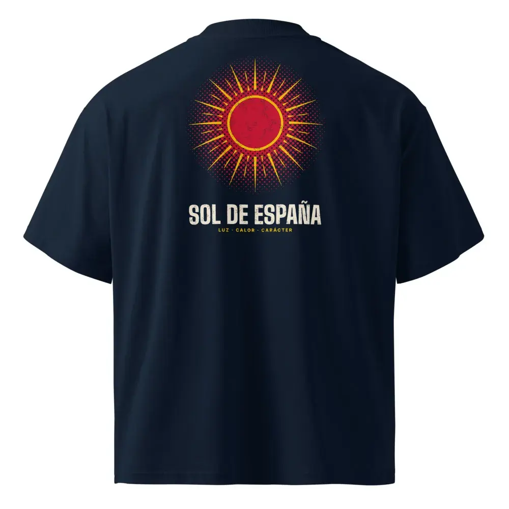 Sol a la Espalda — Camiseta oversize