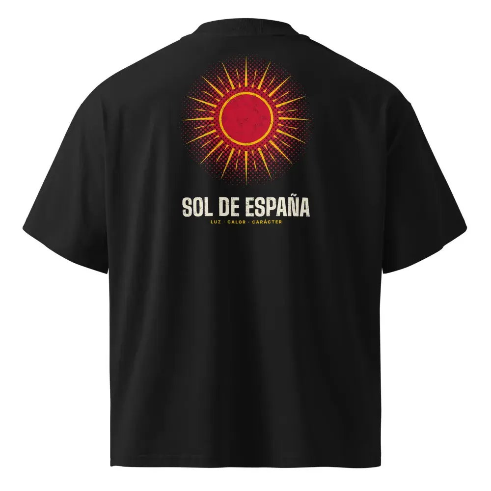 Sol a la Espalda — Camiseta oversize