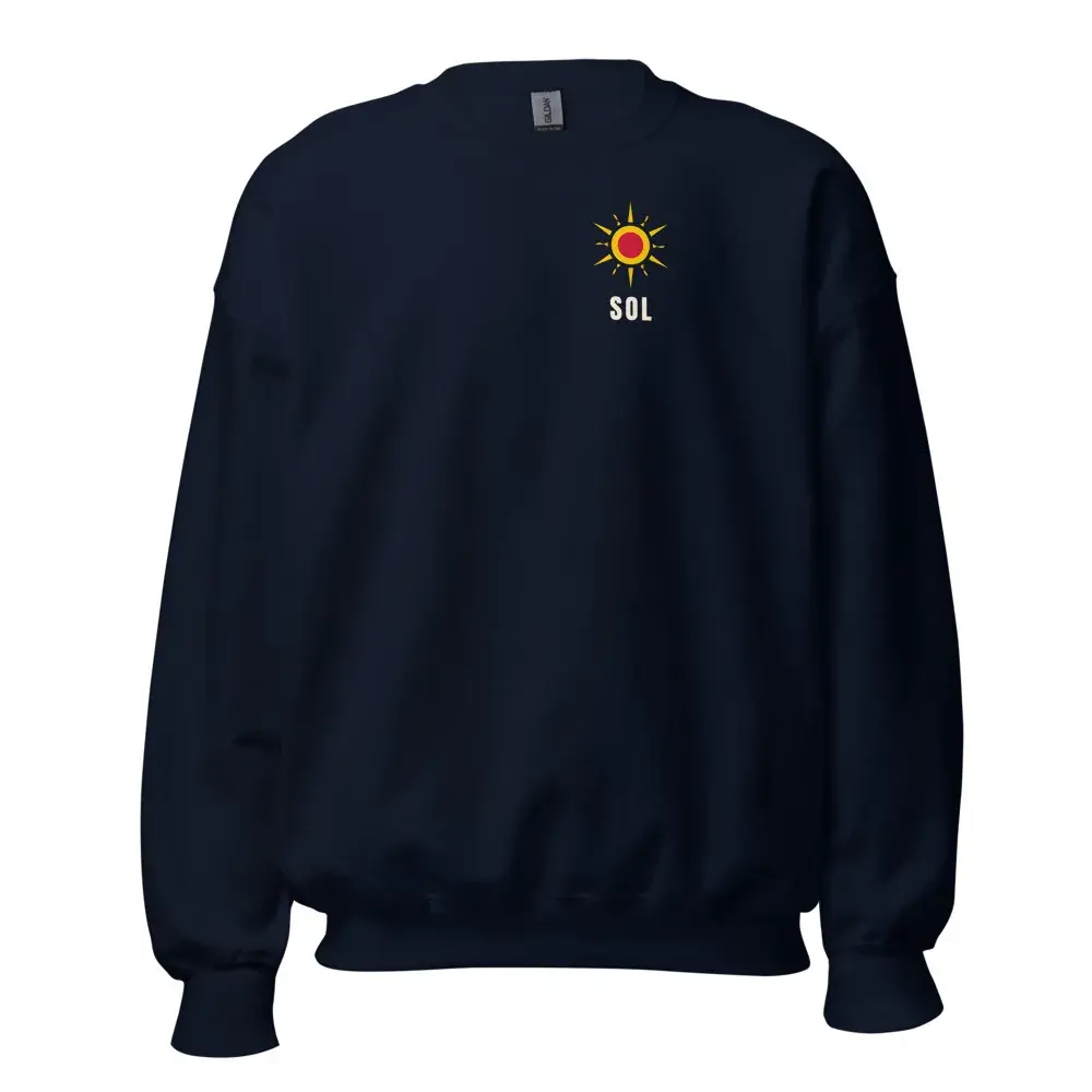 Sol a la Espalda — Sudadera — Navy