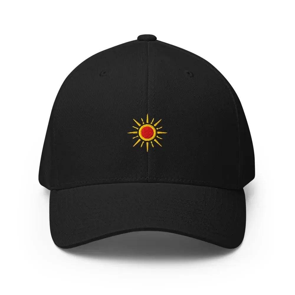 Sol Bordado — Gorra bordada