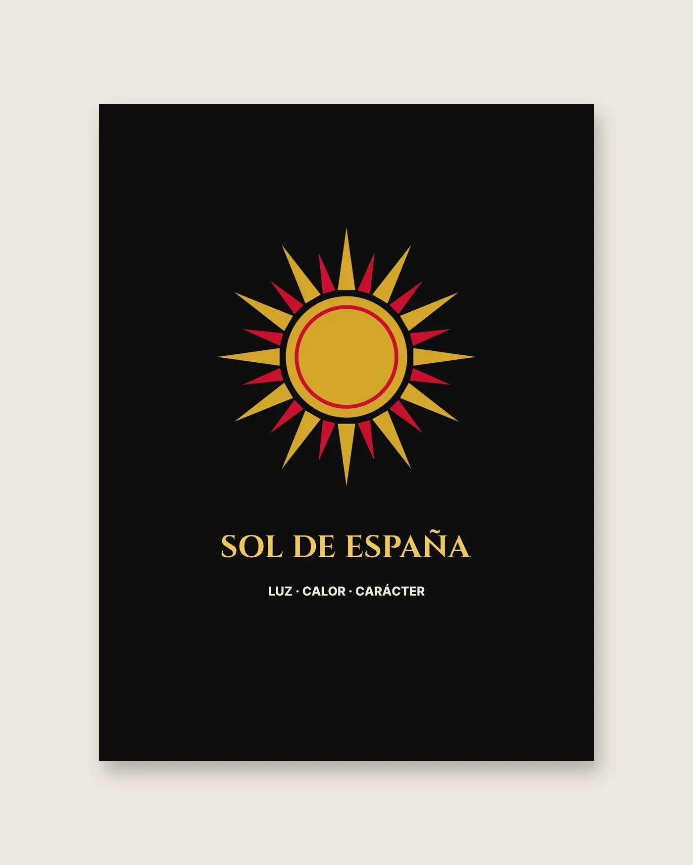 Sol de España — Lienzo — detalle