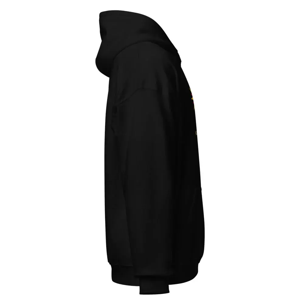 Sol de España — Sudadera con capucha — Black — Right