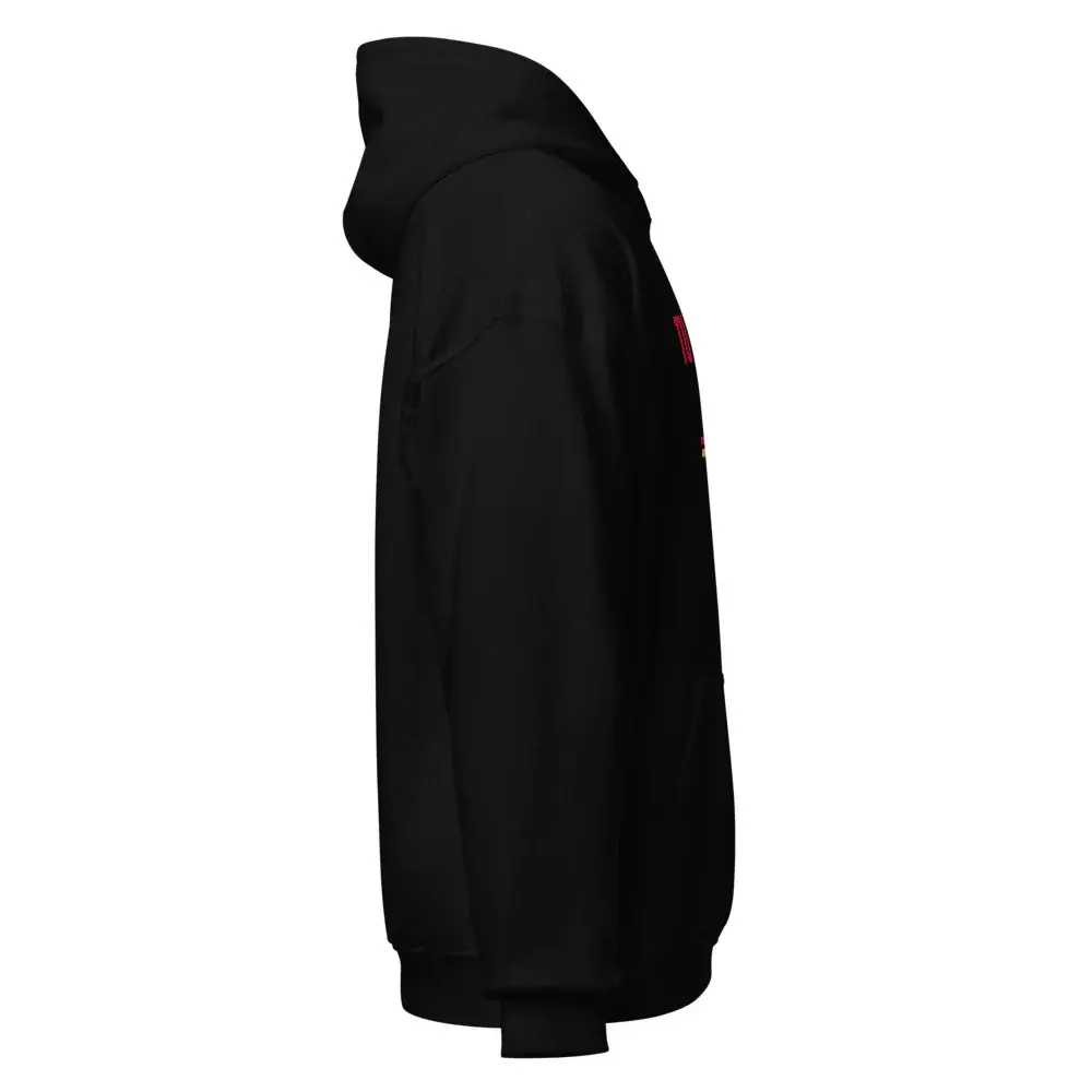 Sudadera con capucha personalizada — Black — Right