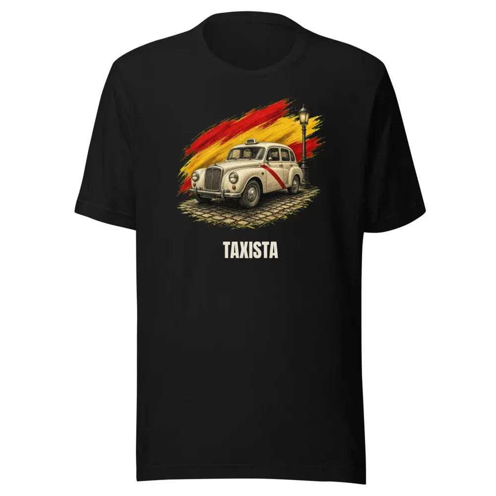 Taxista · Arte — Camiseta — Black