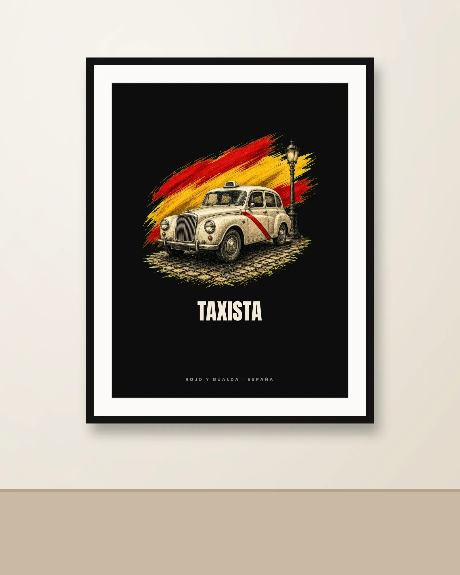 Taxista · Arte — Póster