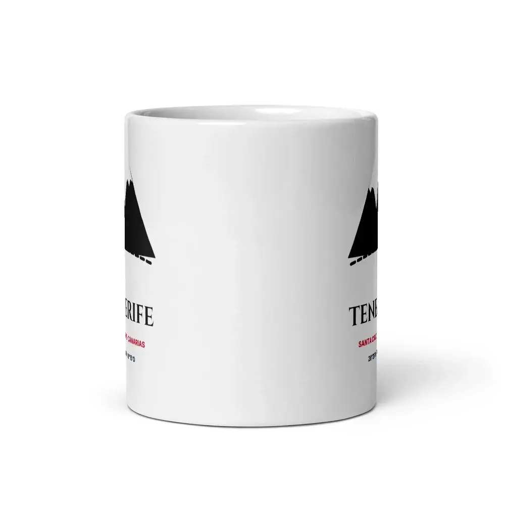 Tenerife — Taza — White — Front view