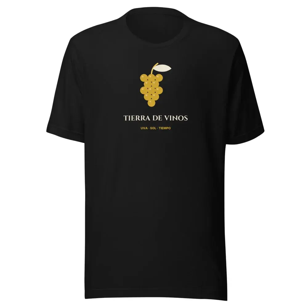 Tierra de Vinos — Camiseta — Black