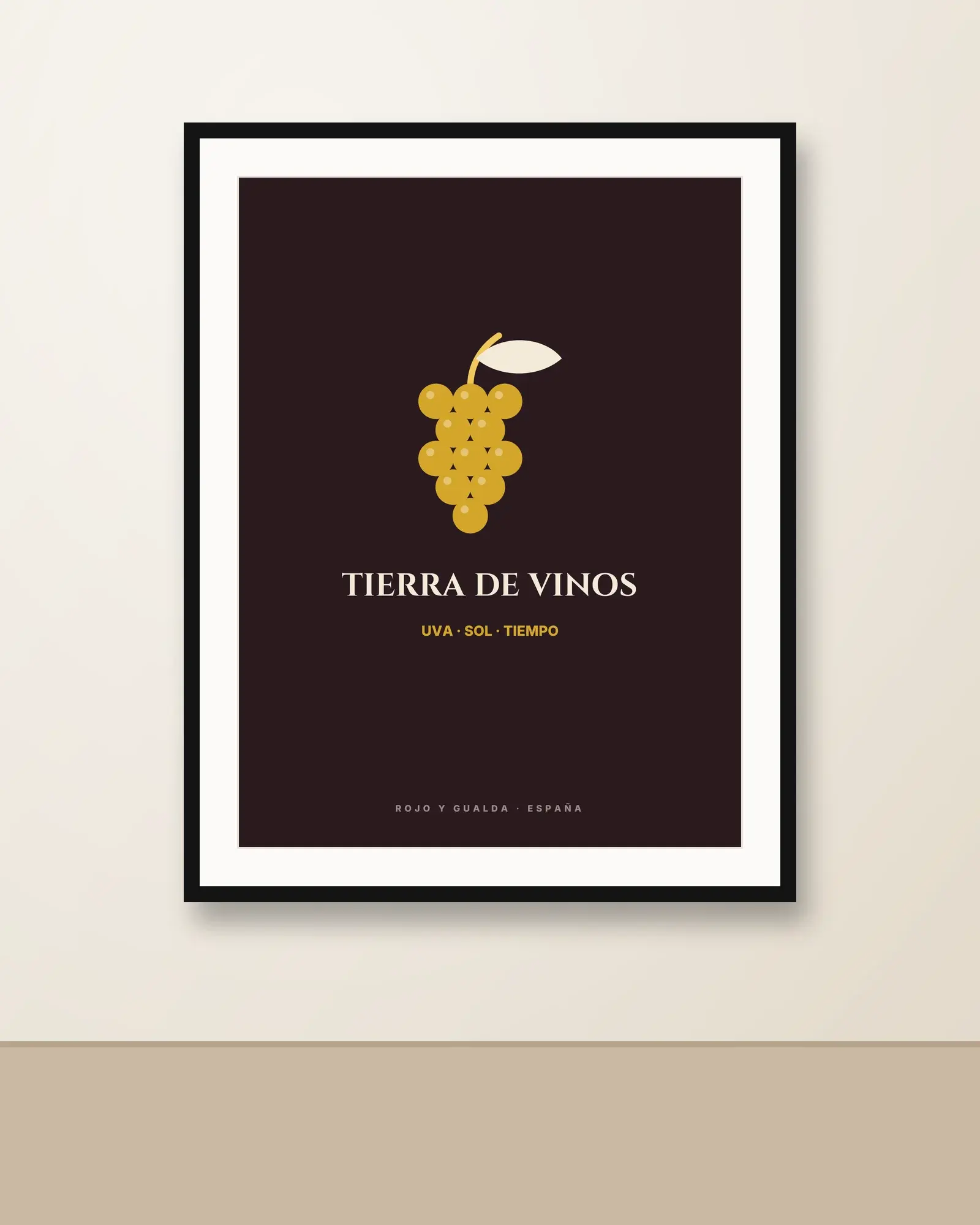 Tierra de Vinos — Póster — en la pared