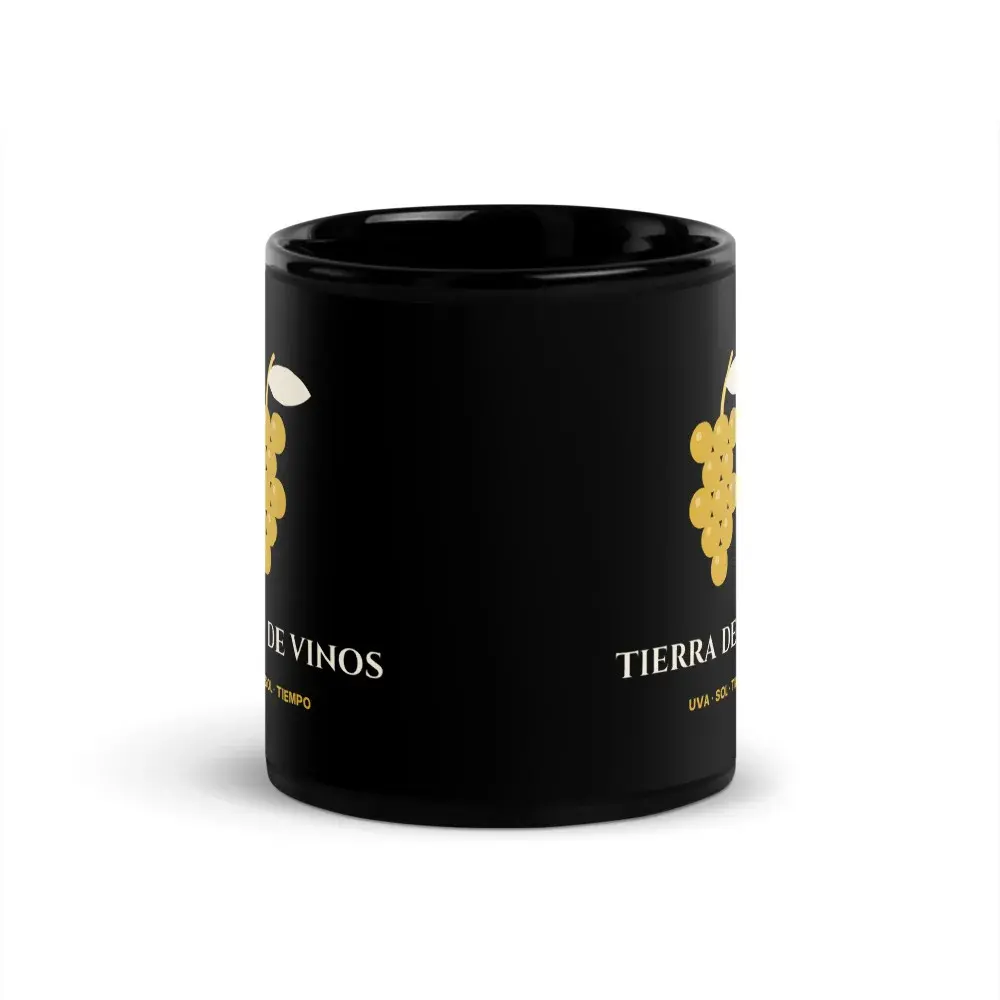 Tierra de Vinos — Taza — Black — Front
