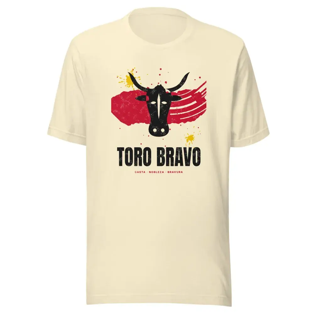 Toro a Brocha · Día — Camiseta — Natural