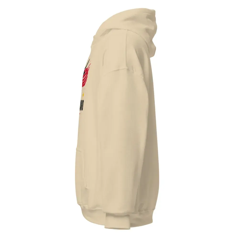 Toro a Brocha · Día — Sudadera con capucha — Sand — Left