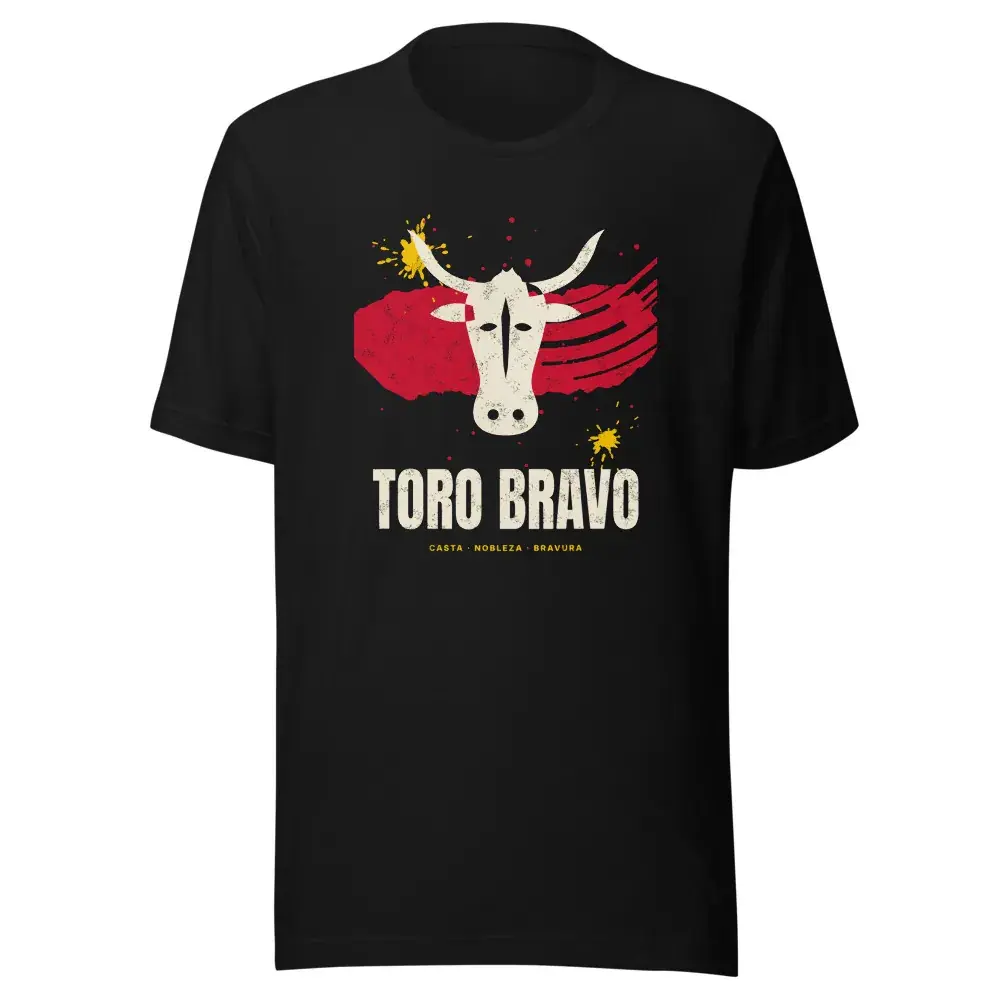 Toro a Brocha · Noche — Camiseta — Black