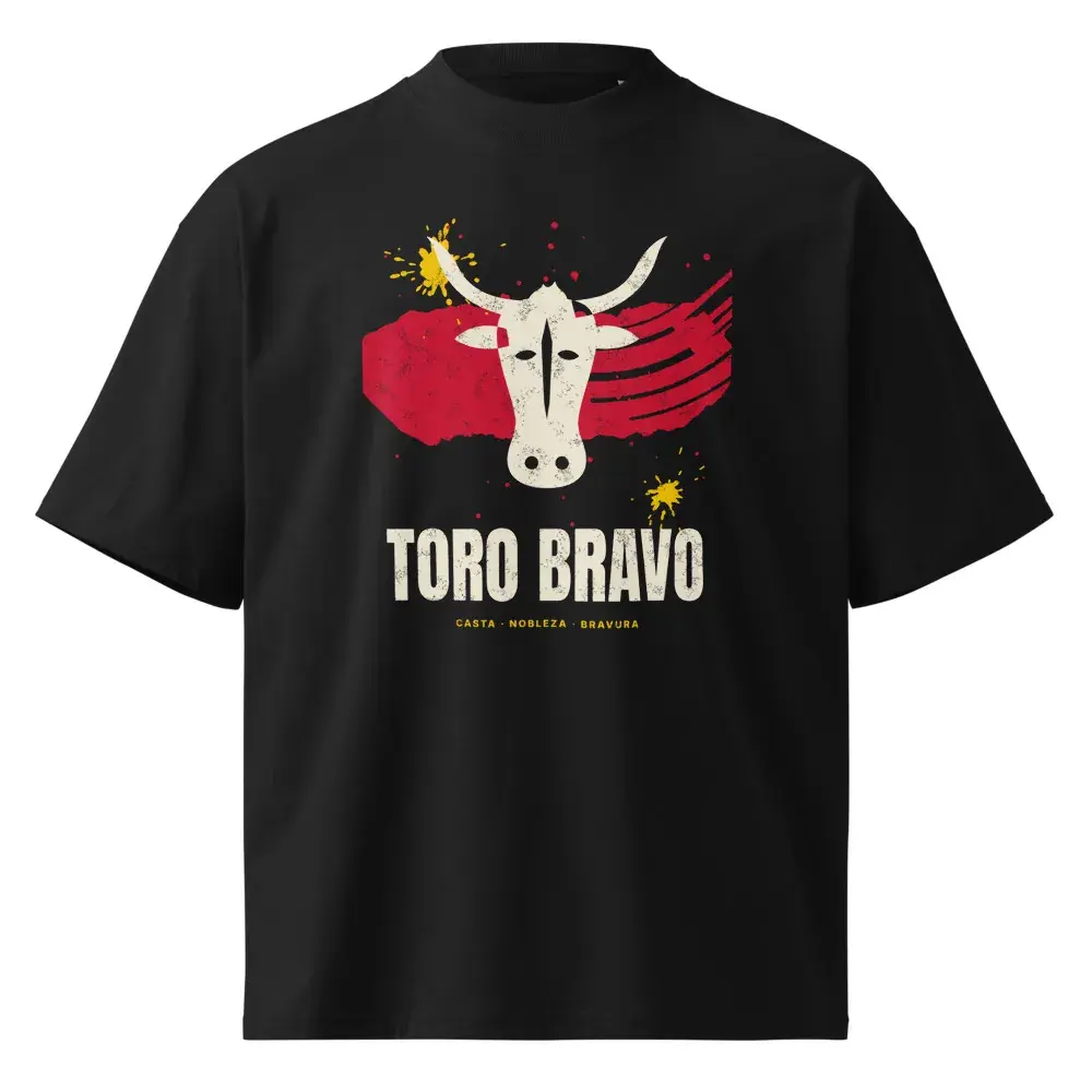 Toro a Brocha · Noche — Camiseta oversize