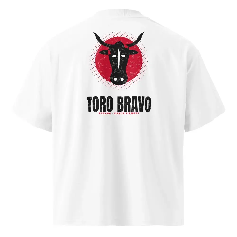 Toro a la Espalda — Camiseta oversize