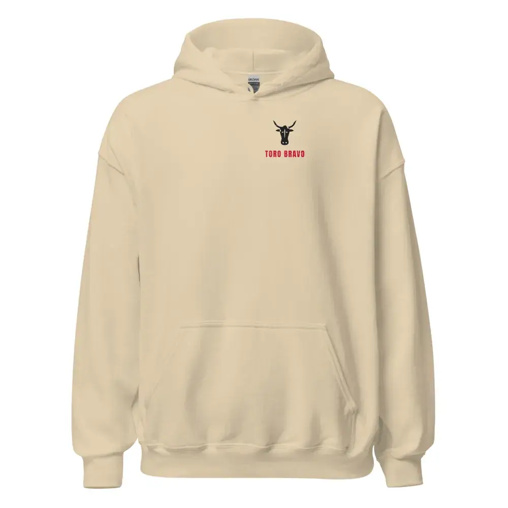 Toro a la Espalda — Sudadera con capucha — Sand
