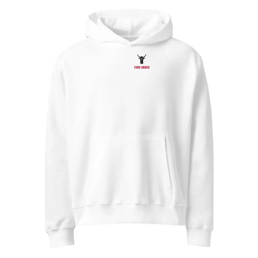 Toro a la Espalda — Sudadera oversize con capucha