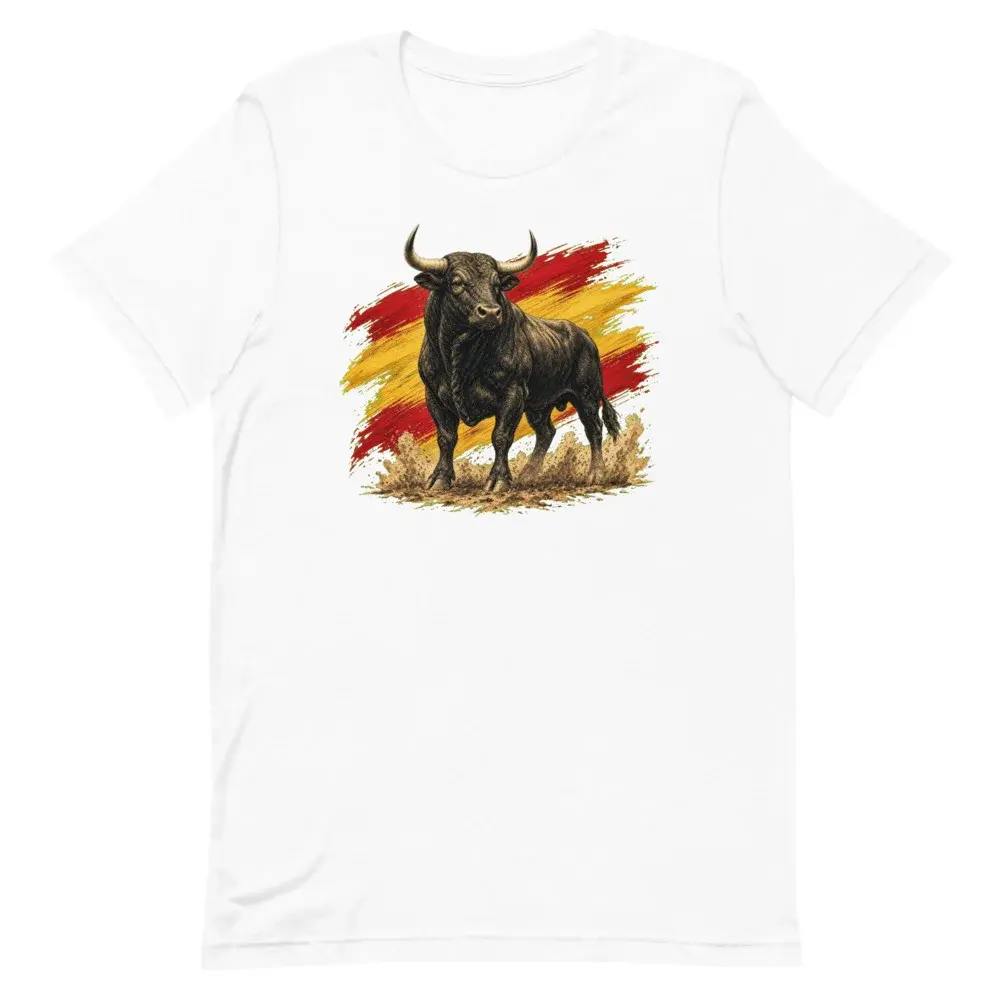Toro Bravo · Arte — Camiseta — White — Front