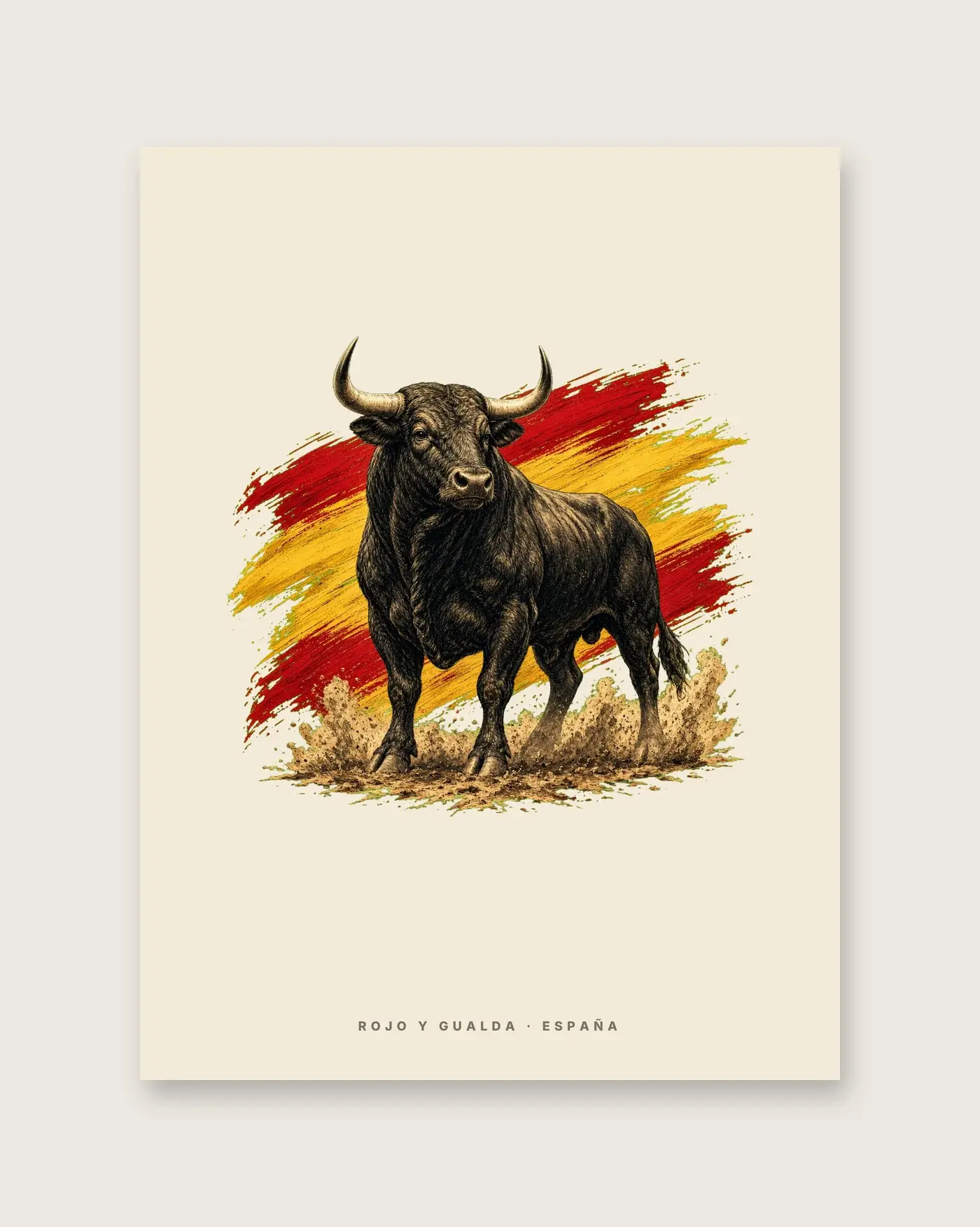 Toro Bravo · Arte — Póster — detalle