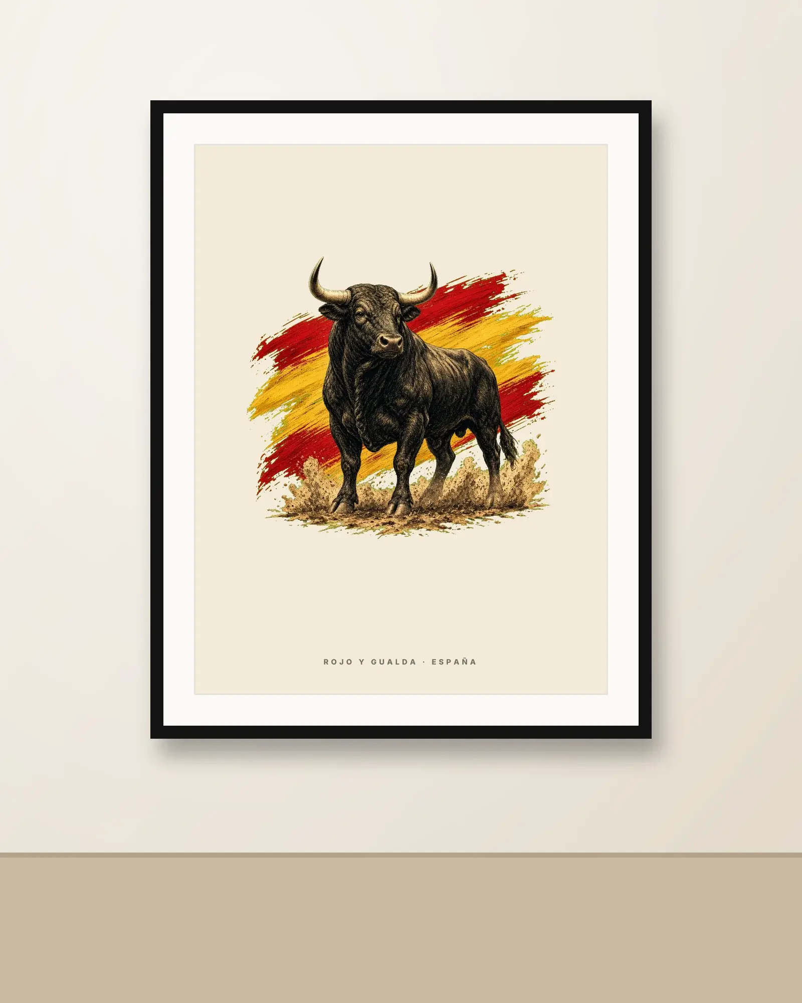 Toro Bravo · Arte — Póster — en la pared