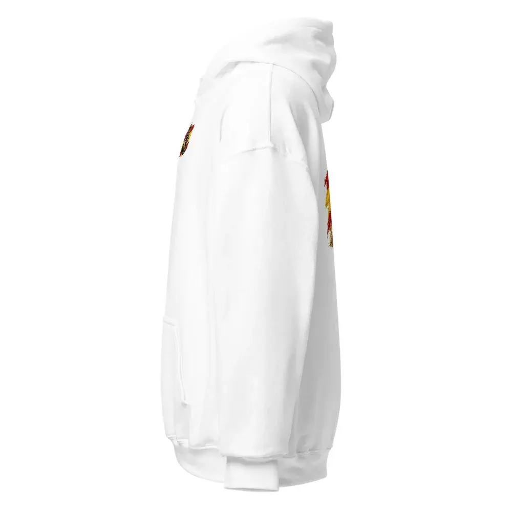 Toro Bravo · Doble cara — Sudadera con capucha — White — Left