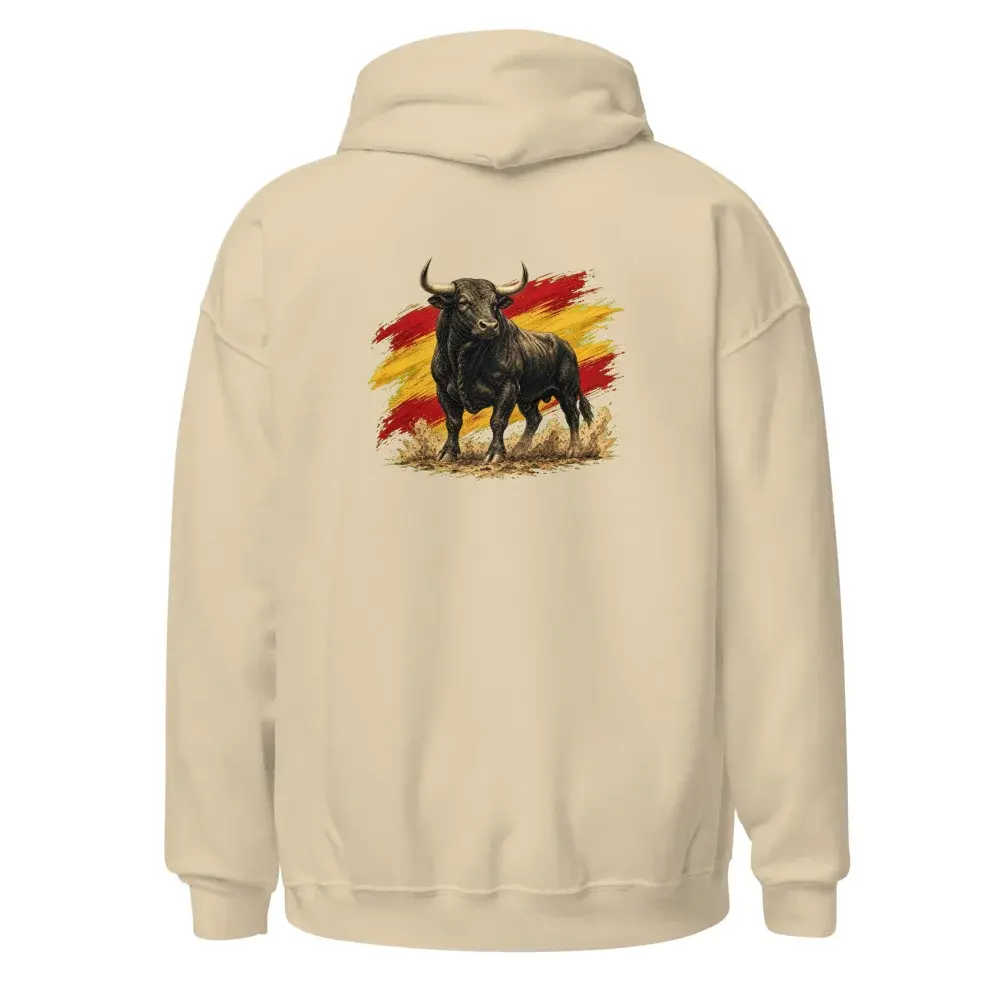 Toro Bravo · Doble cara — Sudadera con capucha
