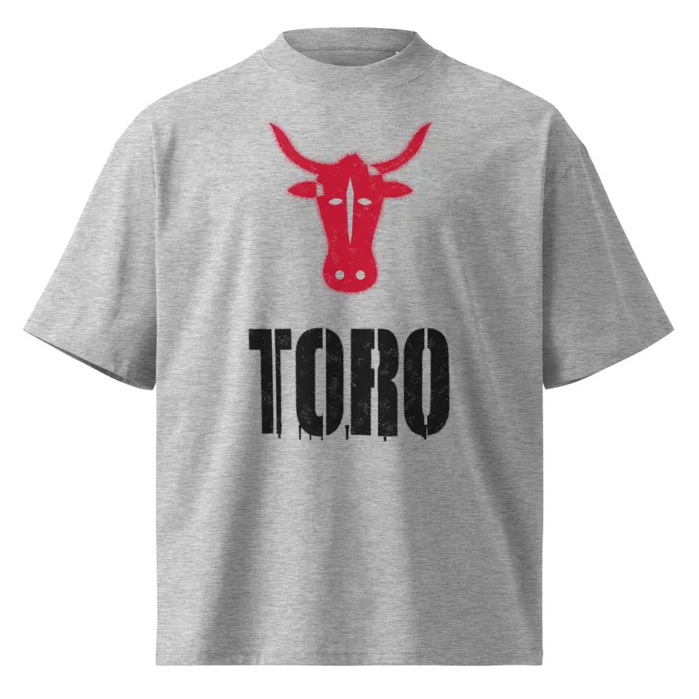 Toro en Spray — Camiseta oversize