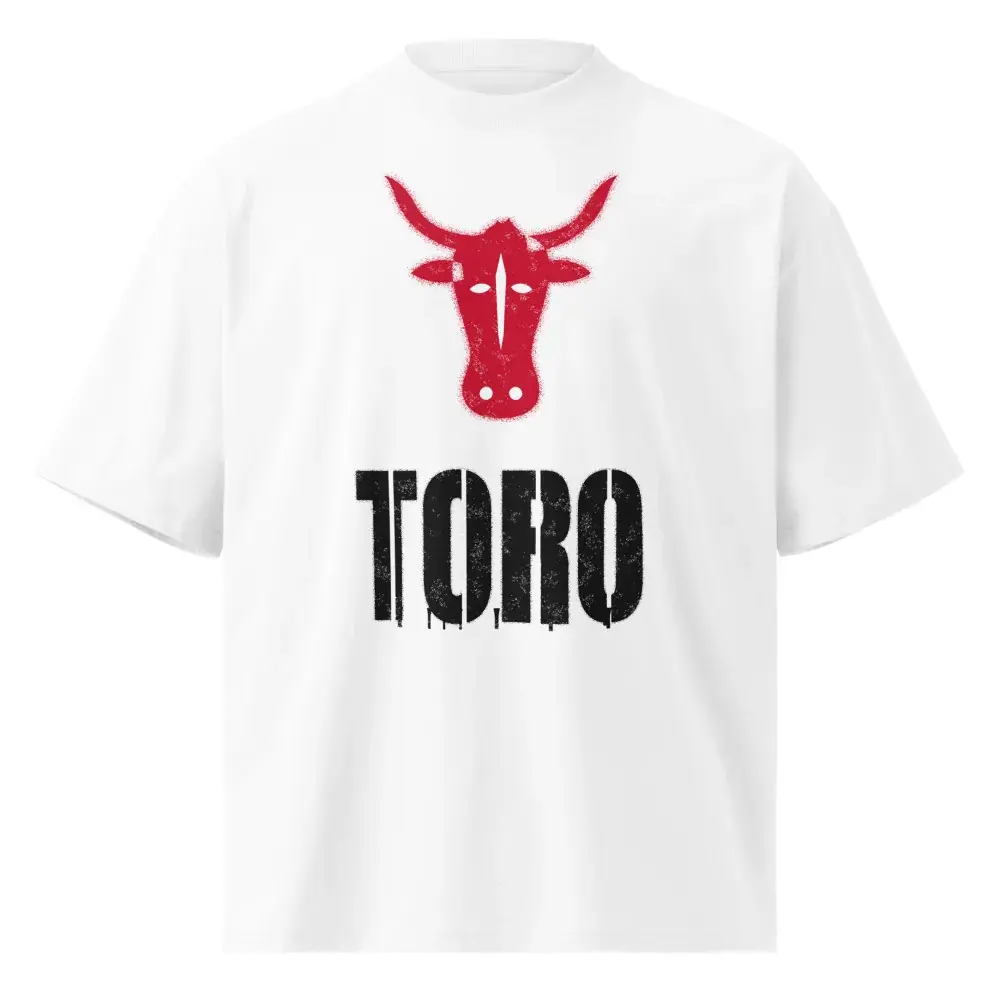 Toro en Spray — Camiseta oversize