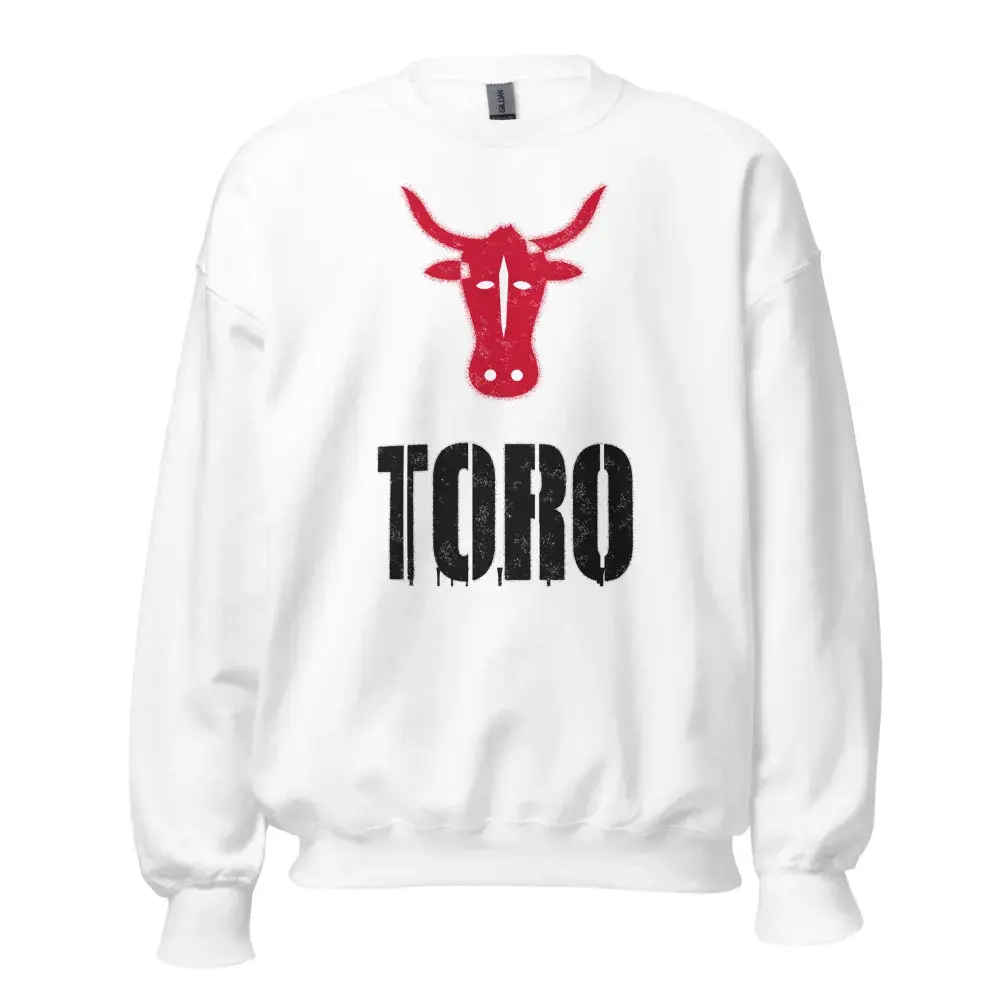 Toro en Spray — Sudadera — White