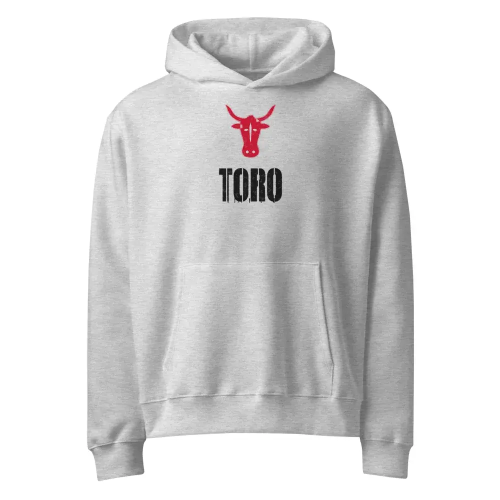 Toro en Spray — Sudadera oversize con capucha