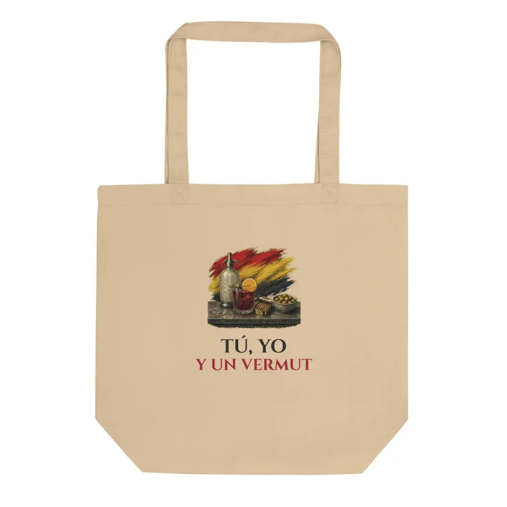 «Tú, yo y un vermut» — Bolsa tote