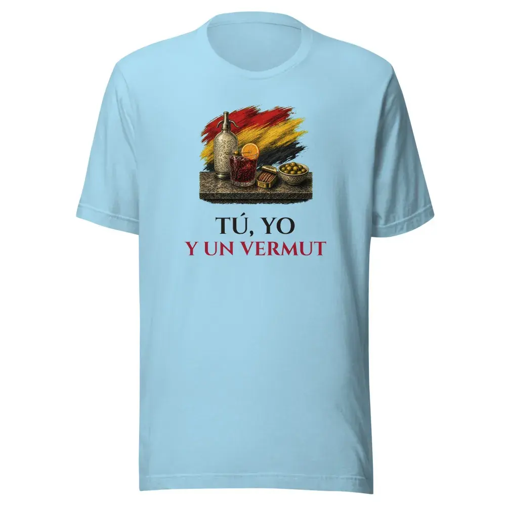 «Tú, yo y un vermut» — Camiseta