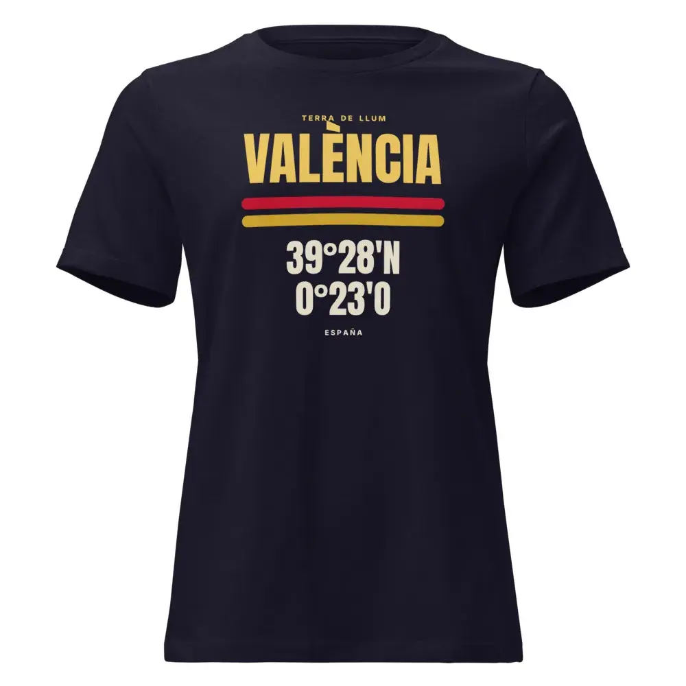 València · Cartel — Camiseta de mujer