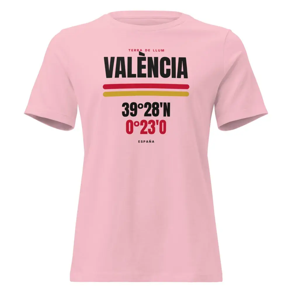 València · Cartel (claro) — Camiseta de mujer
