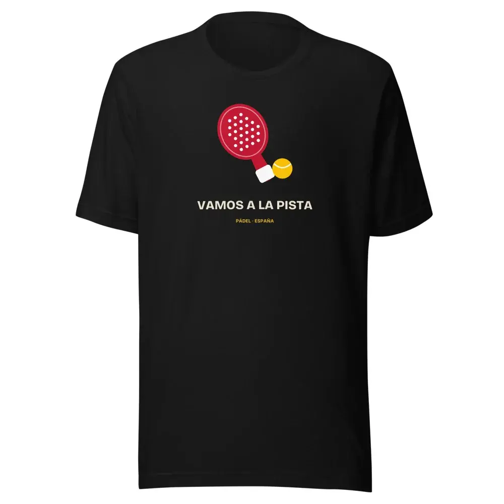 Vamos a la Pista — Camiseta — Black