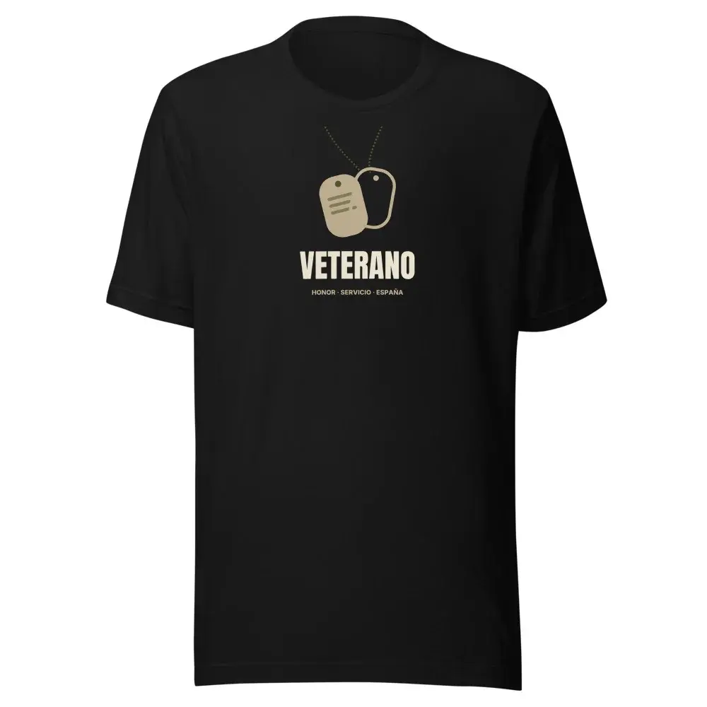 Veterano — Camiseta — Black