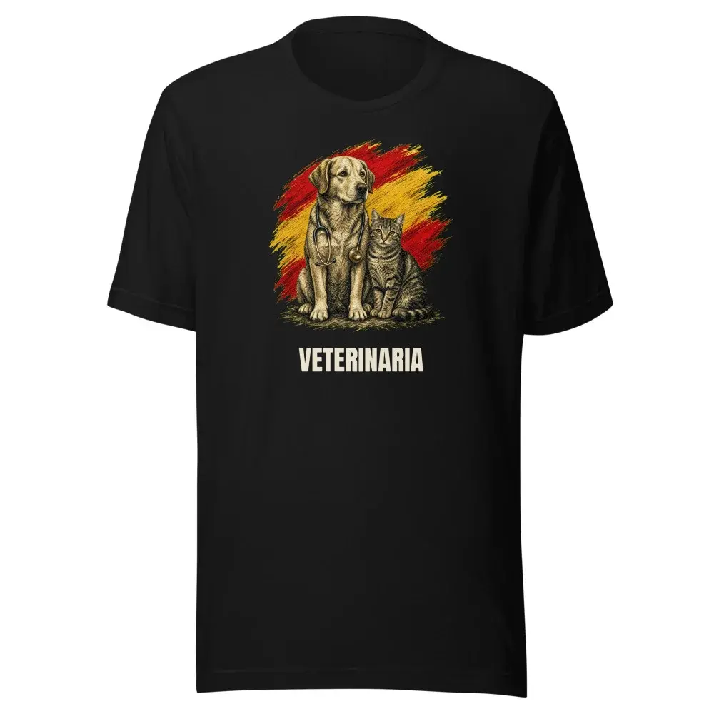 Veterinaria · Arte — Camiseta — Black