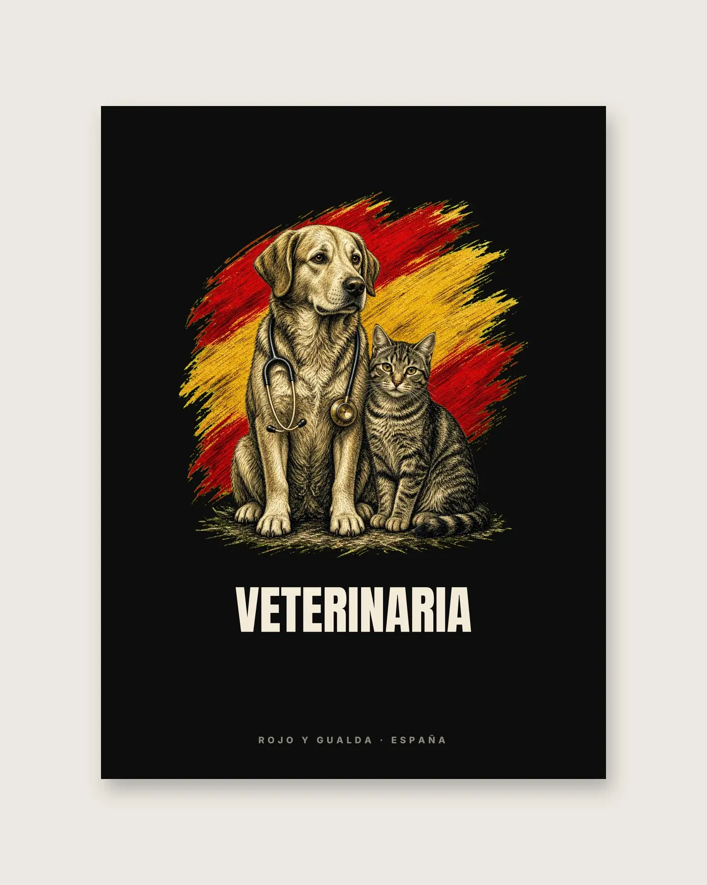 Veterinaria · Arte — Póster — detalle