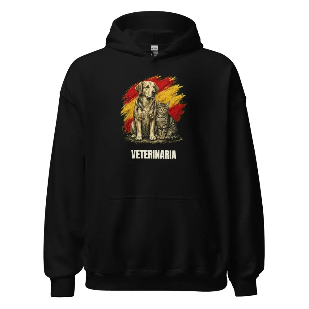 Veterinaria · Arte — Sudadera con capucha