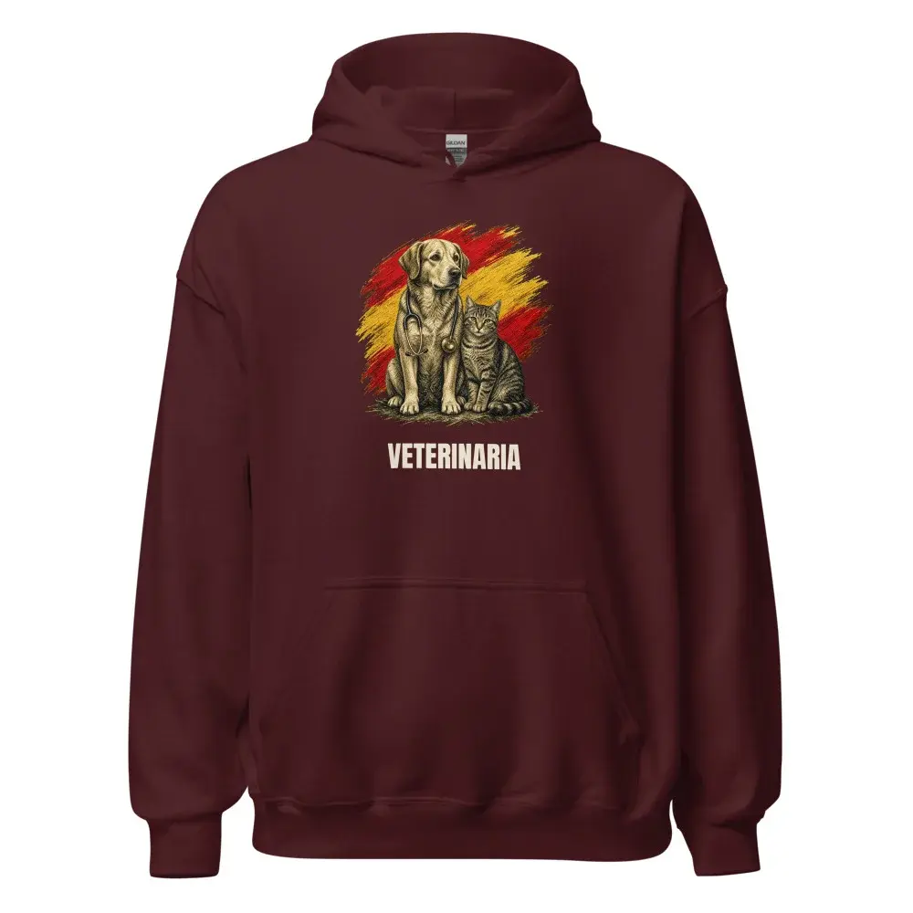 Veterinaria · Arte — Sudadera con capucha