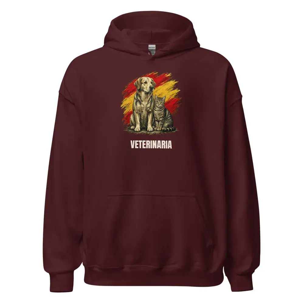 Veterinaria · Arte — Sudadera con capucha