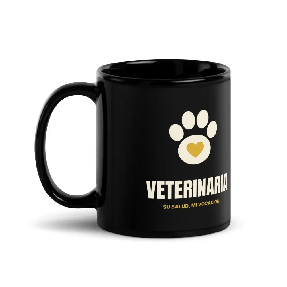 Veterinaria Minimal — Taza — Black