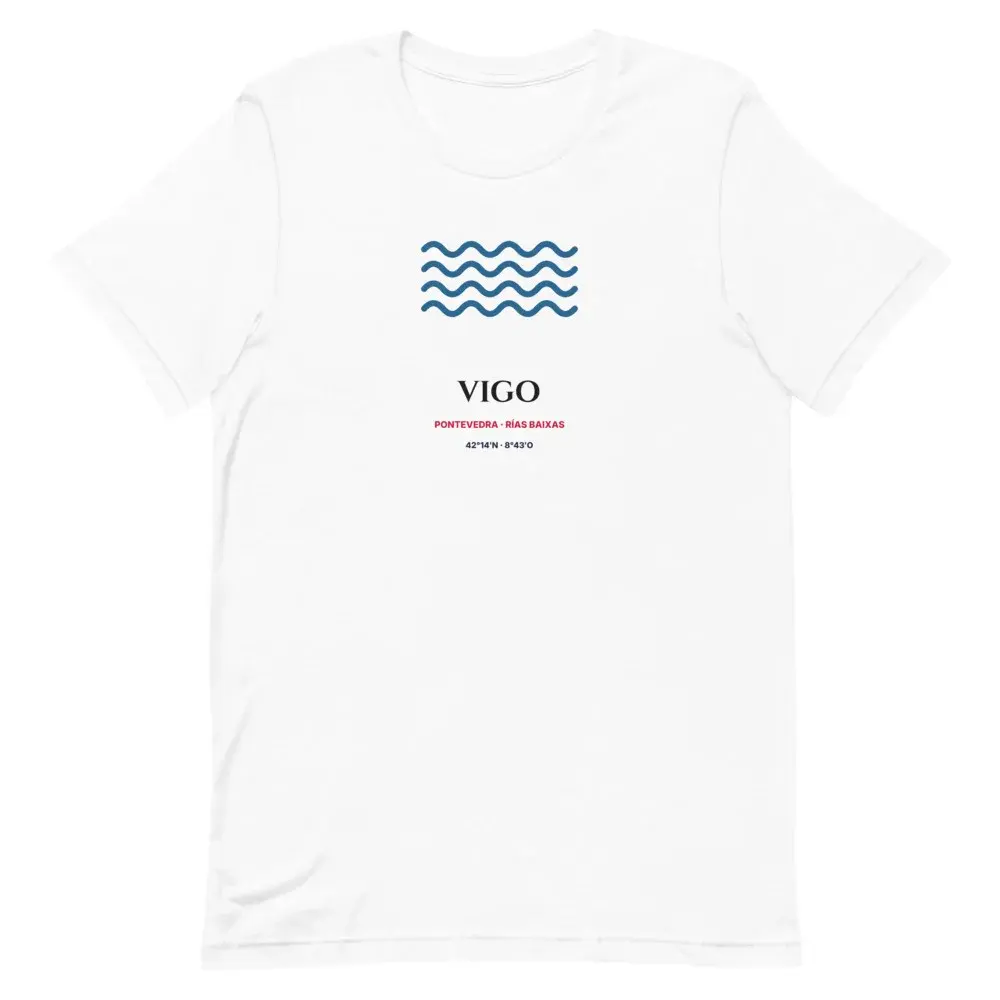 Vigo — Camiseta — White — Front