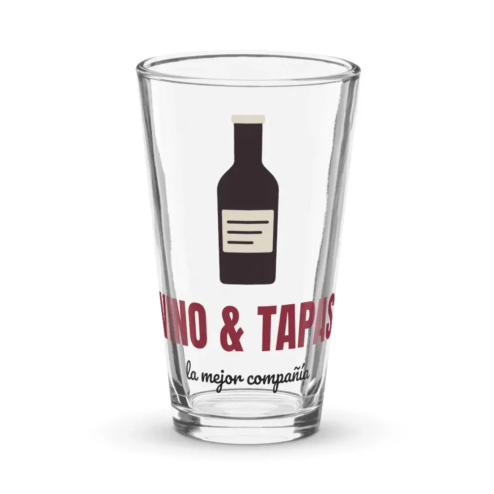 Vino y Tapas — Vaso de cristal