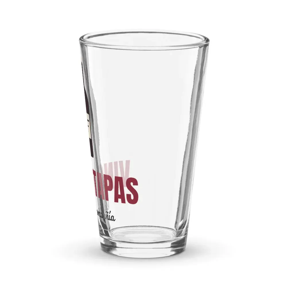 Vino y Tapas — Vaso de cristal — Left